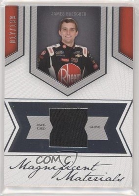 2013 Press Pass Fanfare Single Swatch Silver 17/199 James Buescher #MM-JB2 1u6