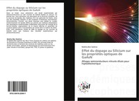 Nebiha Ben Sedrine | Effet Du Dopage Au Silicium Sur Les PropriéTéS Optiques...