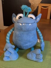 💕Kuscheltier Schmusetier Tcm Monster blau groß Stofftier  💕 selten