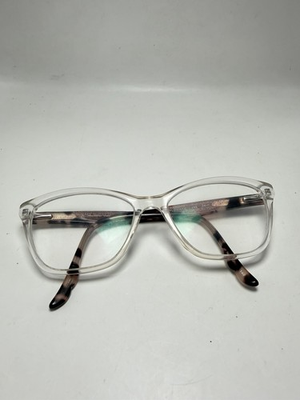 #ad Jenny McCarthy Eyeglasses Frames Only 190 112Z Clear Amber Frames $29.99