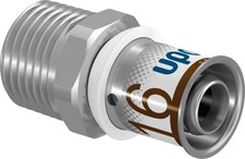 Mamelon de transition Uponor S-Press Plus MLC 32mmx1" AG