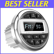 Bluetooth Marine Radio - Waterproof Gauge Stereo