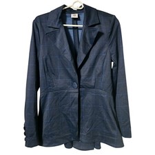 Cabi Sunset Kiss Plaid Blazer Jacket - Size Unknown