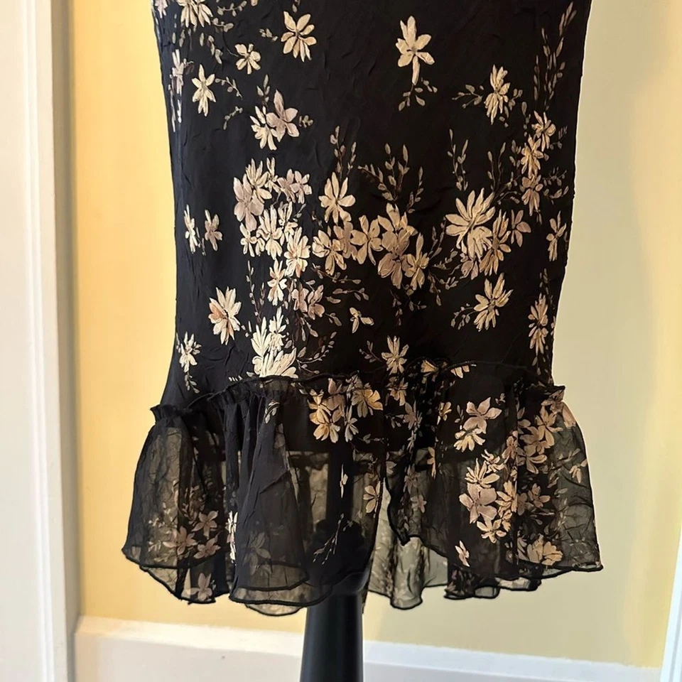 Rampage | Y2K Whimsigoth Floral Fit & Flare Midi Dress, Size 5 - Image 4 of 4