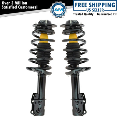 Pair Front Quick Complete Struts 2pc Fits Chevy Malibu Pontiac G6 Saturn Aura