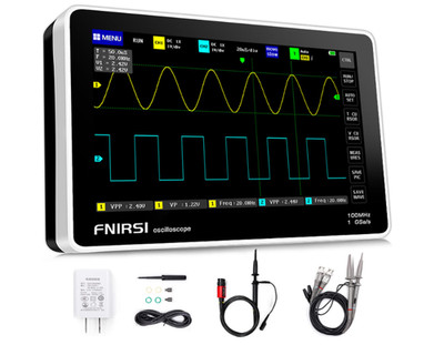 Osciloscopio portátil tipo tablet, ancho de banda 100 MHz, ideal para diagnóstic