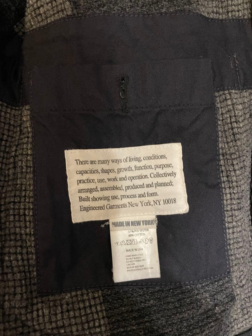 Engineered Garments Bedford Jacket 2017AW Wool Ny… - image 6