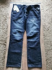 Gents Enzo 989 Denims/Jeans  Size 38R Dark Blue In Colour