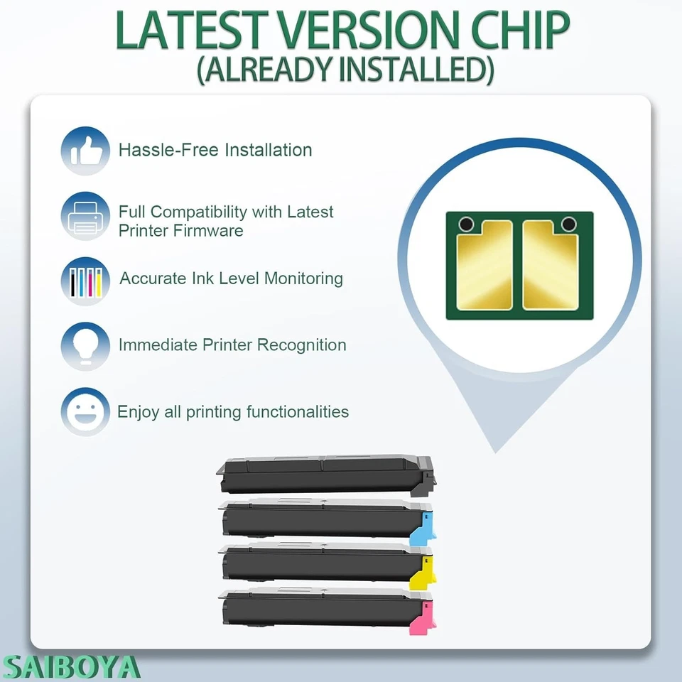 Compatible TK5317 Toner Cartridge 4 Pack Kyocera TASKalfa 408ci 508ci Copystar - Image 4 of 4