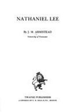Nathaniel Lee Hardcover J. M. Armistead
