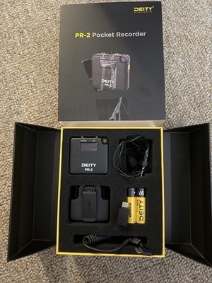 Deity Microphones PR-2 32-Bit Float Pocket Audio Recorder Open Box
