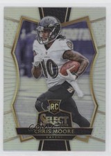 2016 Panini Select Premier Level Silver Prizm Chris Moore #145 7m3