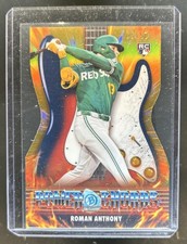 2026 Bowman Roman Anthony Power Chords Chrome RC Gold Refractor #/50 Red Sox