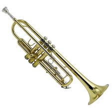 Free ship 8335 Bb Trumpet B Flat Brass Professional Trumpet with Leather Case