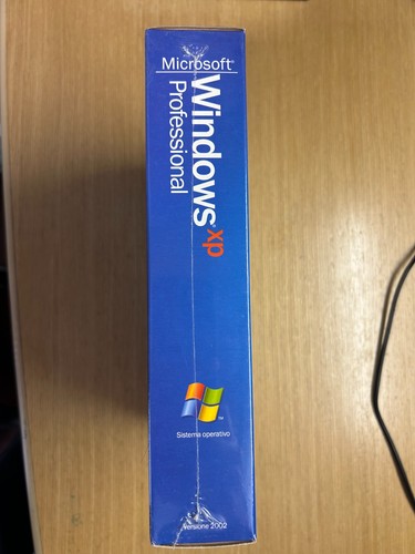 Box CD Microsoft Windows XP Professional Italiano Nuovo sigillato - Afbeelding 3 van 4