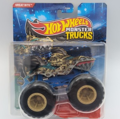 Hot Wheels Monster Trucks Beast Bashers Great Bite Shark 1/64 Mattel 2026 Neu