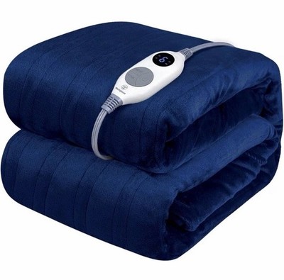 Westinghouse Electric Blanket Heated Throw, Super Cozy Soft Flannel
