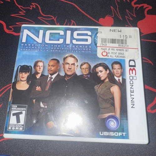 NCIS 3D (Nintendo 3DS, 2012) Complete CIB