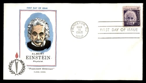 Mayfairstamps US FDC 1966 New Jersey Albert Einstein fluegel First Day Cover aaw