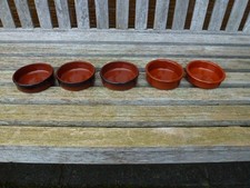 5 X RAMAKIN POTS