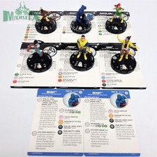 Heroclix X-Men: House of X set COMPLETE lot of 6 Fast Forces figures w/cards 