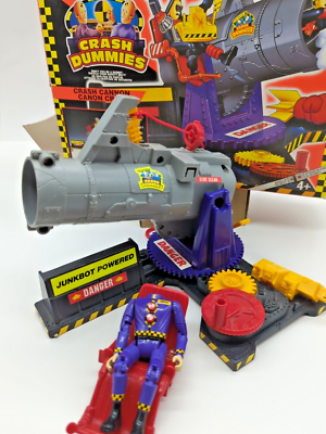 Crash Dummies Crash Cannon Vintage TYCO Launcher 1992 Incredible