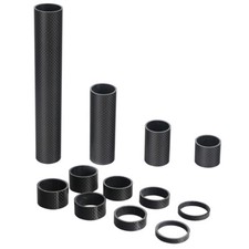 5-200mm 28.6mm 1-1/8" 3K Carbon Fiber Spacer 1 1/8" For Stem Bike Headset Washer