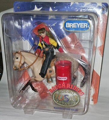 2001-2005 Breyer #6013 Rodeo Stars Western Action Series Barrel Racing ...