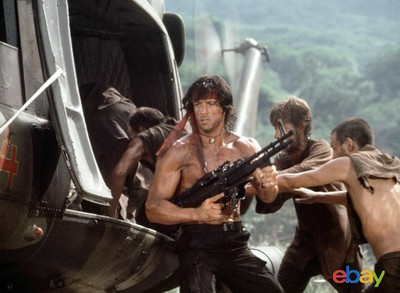 PHOTOS RAMBO II LA MISSION - SYLVESTER STALLONE V00125