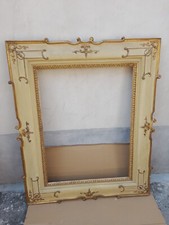 CORNICE A VASSOIO FINE '800 LACCATA - DECORI FLOREALI DORATI - INCASTRI ANTICHI