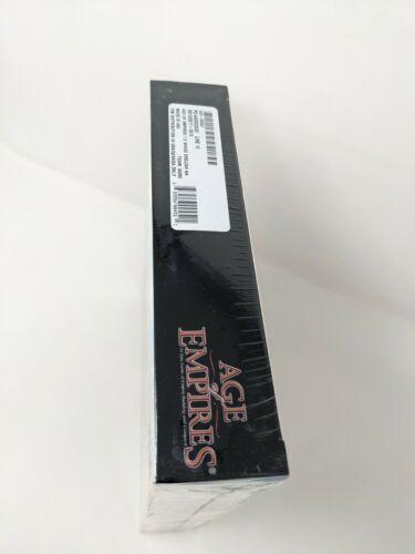 Age of Empires 1998 Big Box Windows 95 98 NT4.0 Vintage PC Game, 1.0 Sealed Game - Picture 4 of 9