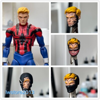 1:6 1:12 1:18 Venom Flash Thompson Head Sculpt For 12