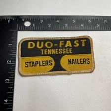 VTG DUO-FAST TENNESSEE STAPLERS AND NAILERS Advertising Patch 28MW