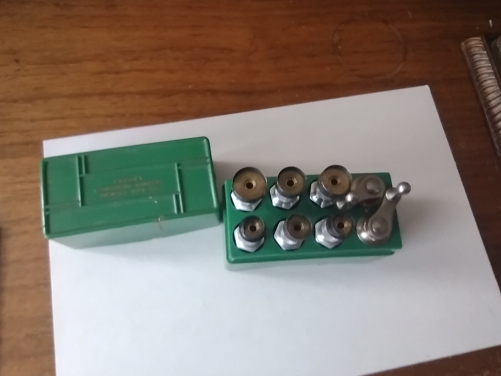 VINTAGE NEWALL POCKET MAINSPRING WINDERS WATCH REPAIR TOOLS SET IN