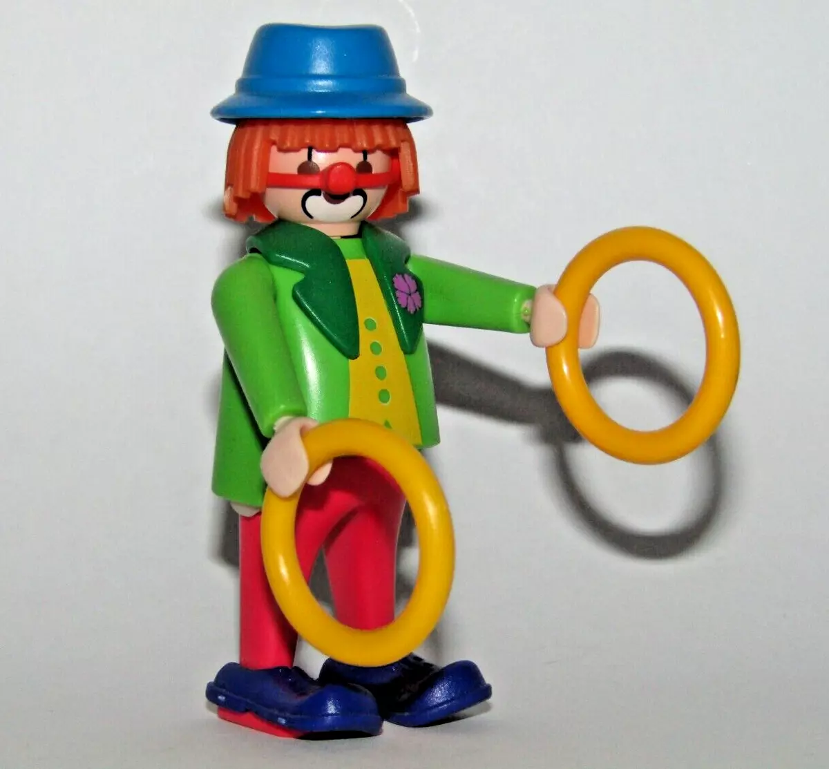 Playmobil Clown w yellow juggling hoops