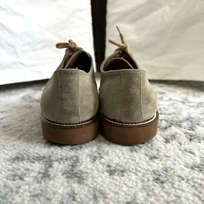 Barneys Tan ultra oft Suede Oxford Shoes s-l400.jpg main image 2