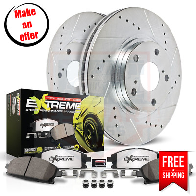 Powerstop K1719-26 Brake Disc and Pad Kit rear for 2006-2014 Dodge Charger SE