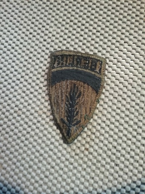 US ARMY Berlin Brigade Unit Patch Subdued Color 1973 1976 Very Good 