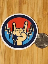 Rock Music STICKER Pop Music Sticker Heavy Metal Rock and Roll Rock n Roll
