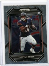 2022 Panini Prizm Trestan Ebner RC #351 Chicago Bears