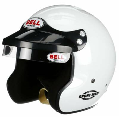 Bell Mag Open Face Racing Helmet SA2020 | X-Large | Hans Device Ready    On Sale