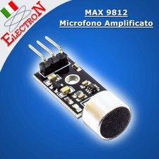 Max9812 Amplificatore Microfono Voice module Microphone Audio Amplifier Arduino