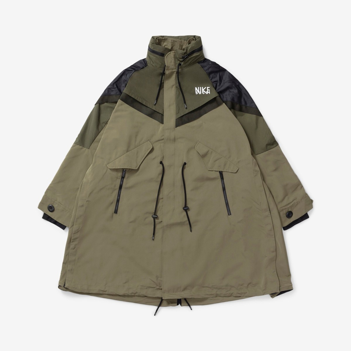 Nike x Sacai Trench Jacket size medium | eBay
