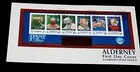GB,ALDERNEY,,GUERNSEY 1998 DIVING CLUB MINIATURE SHEET ON  FIRST DAY COVER