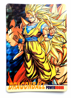 1999 DRAGON BALL Z Card #052 SON GOKU TRANSFORMATIONS SSJ Peru