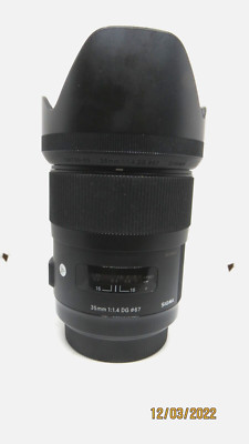 SIGMA ART 35MM 1:1.4 DG AF LENS FOR SONY A MOUNT