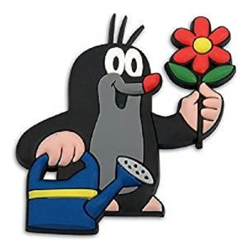 TRÖTSCH-VERLAG Der kleine Maulwurf als Gärtner Magnet 3D Pinwandmagnet Kühlschrankmagnet