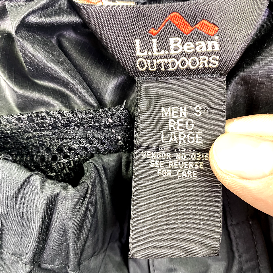 L.L. LL Bean Outdoors Fishing Zip Off Pants Men’s L 34x30 Black Hiking