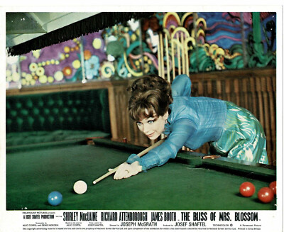 Cinema Lobby Card: BLISS OF MRS BLOSSOM, THE 1968 Shirley MacLaine