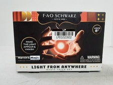 FAO Schwarz Lights From Anywhere Magic Light-Up Trick Set for Ages 8 NEW 325